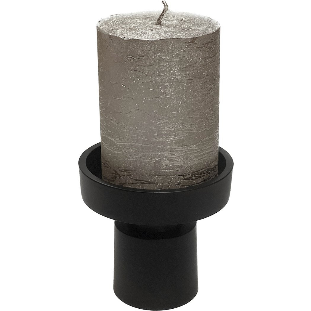 Candle holder - Piura Black