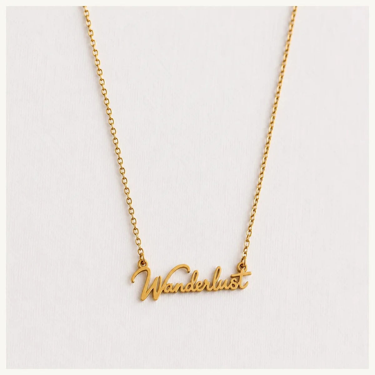 Delicate 'Wanderlust' necklace