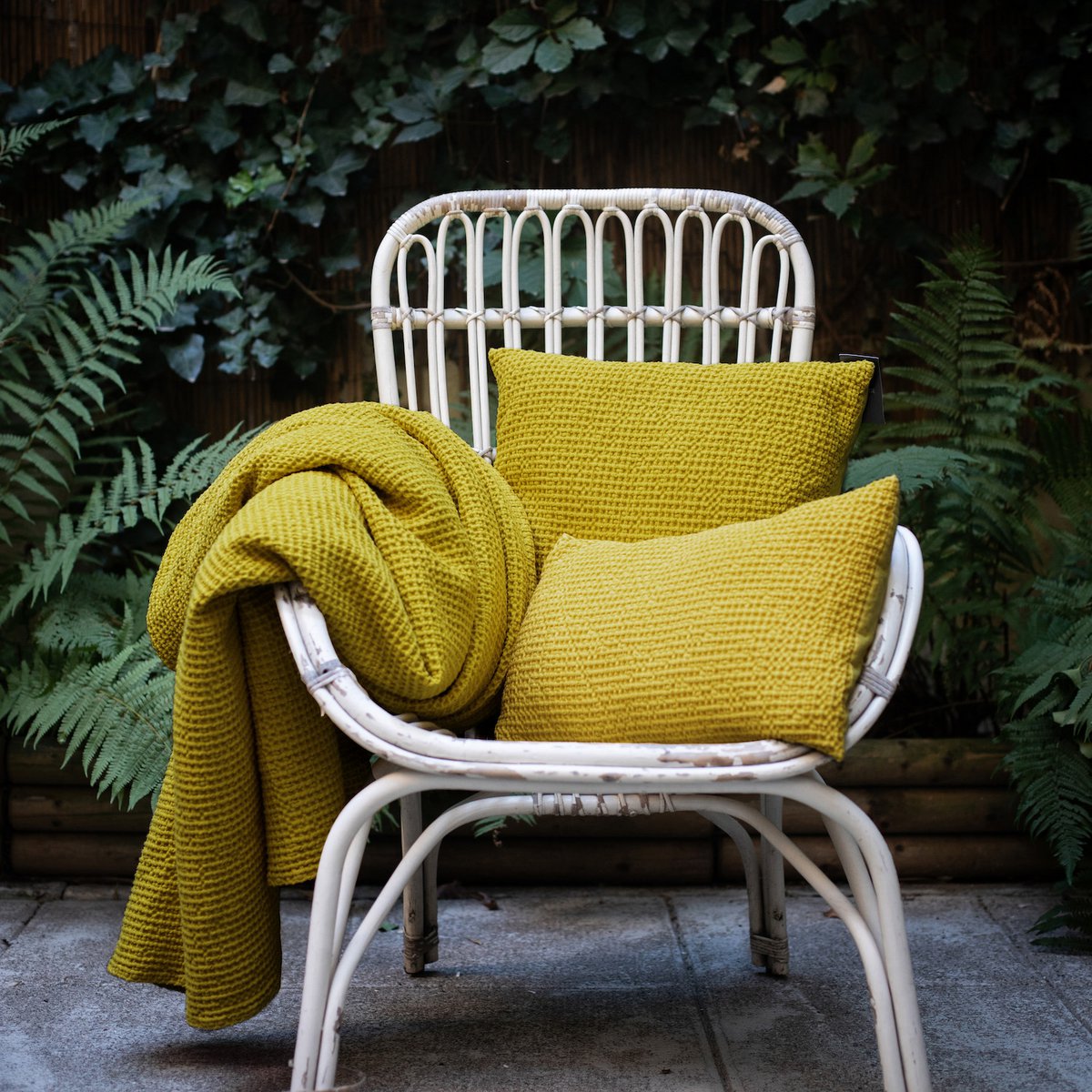 Coussin recyclé Maia Badiane 30 x 50
