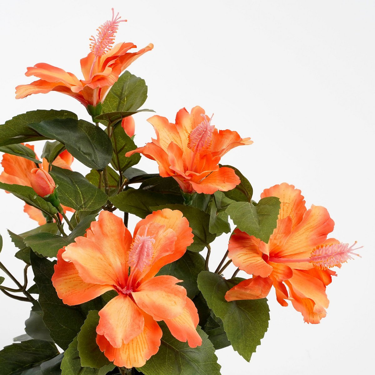Artificial plant Hibiscus Orange
