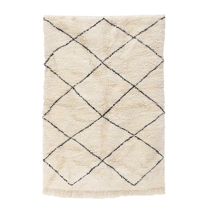 Pure wool Moroccan Berber rug 143 x 200 cm SOLD