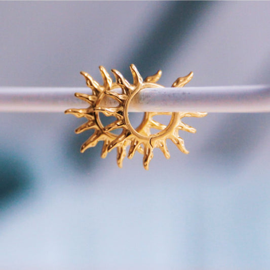 Stainless steel creole 'sun'