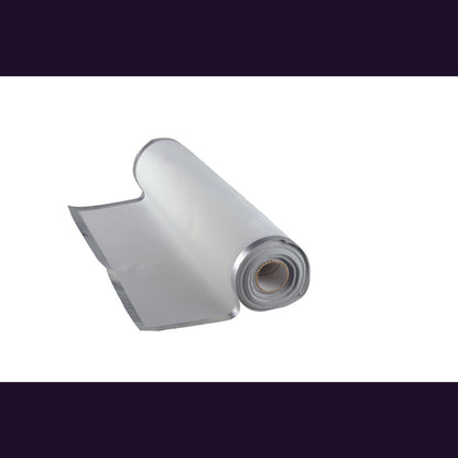 DISPOSABLE PLATE MAT 31.5x45CM WHITE AND SILVER ROLL 32 PCS
