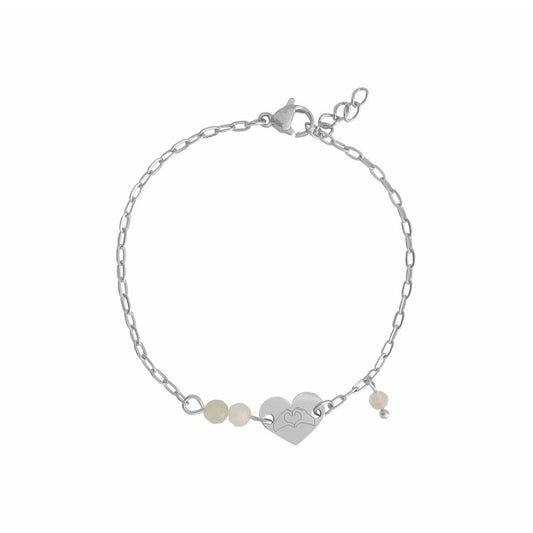 Bracelet Love & Support - Silver