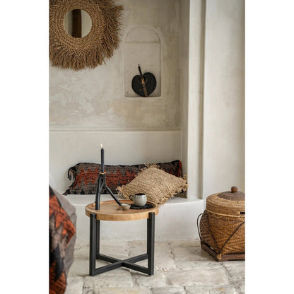 The Triple Twig Candle Holder - Black