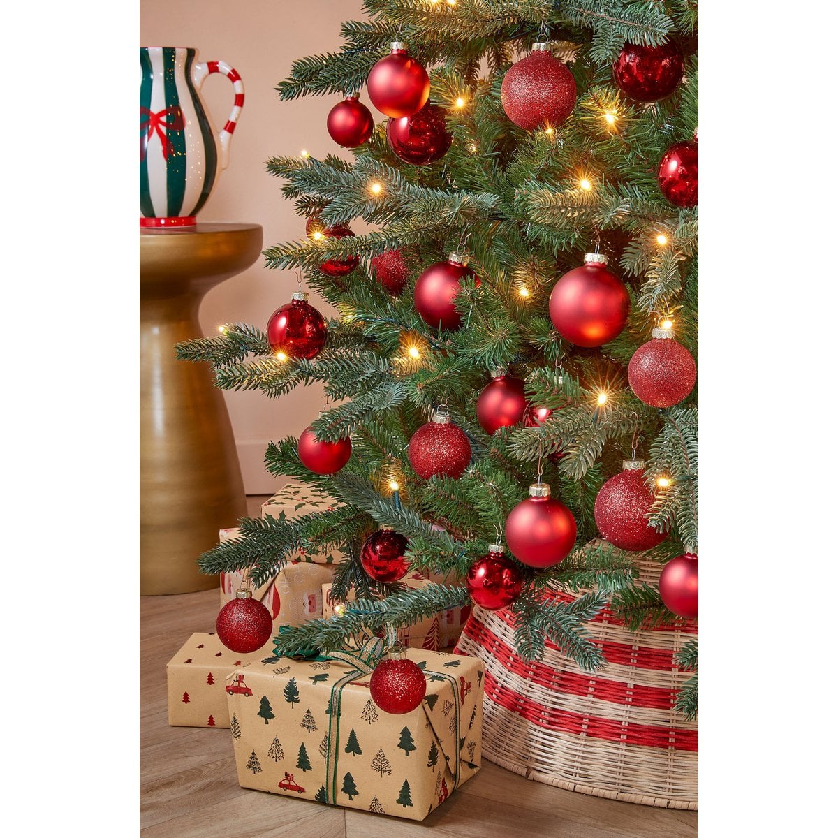 Christmas tree skirt Beige