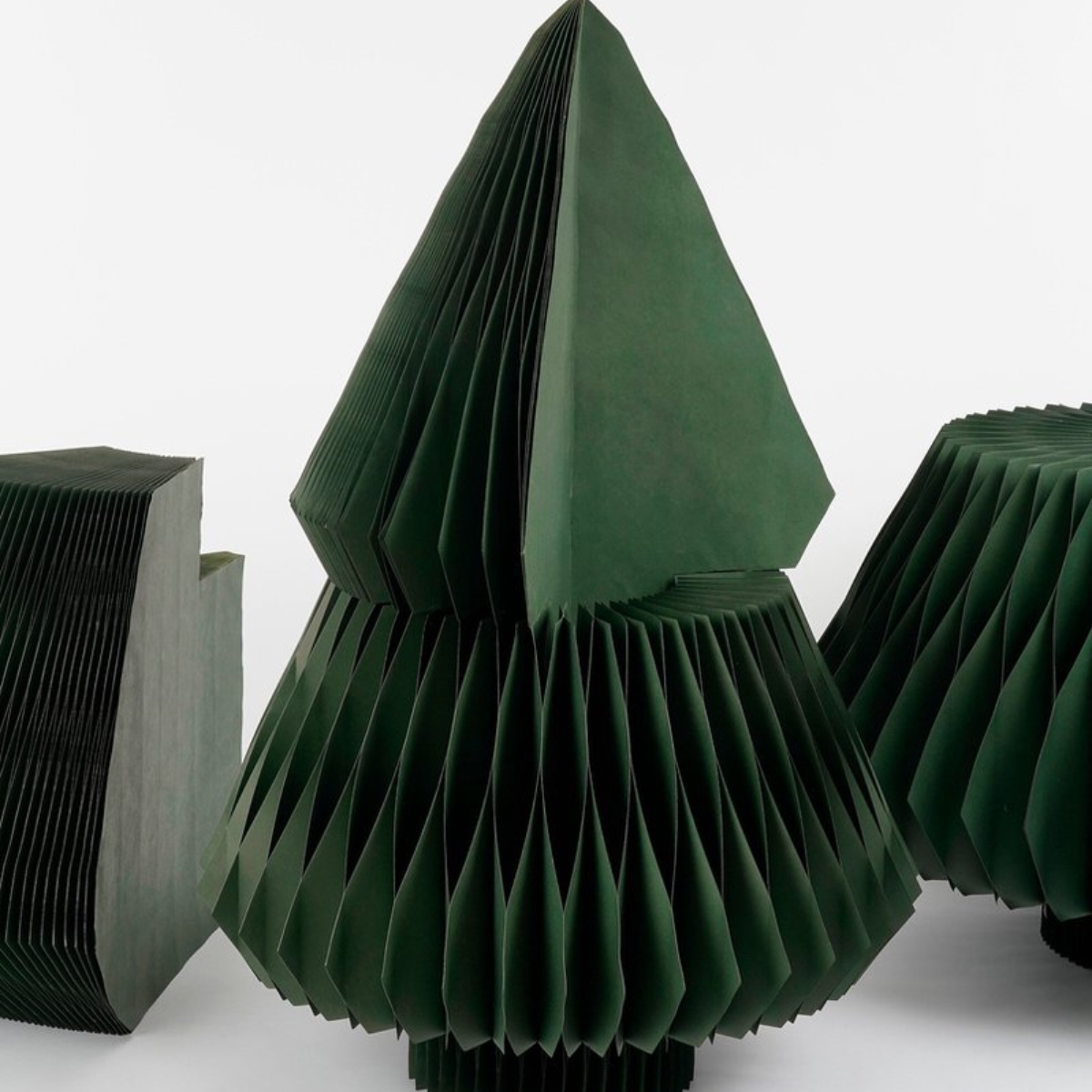 Decorative Christmas tree Dark green