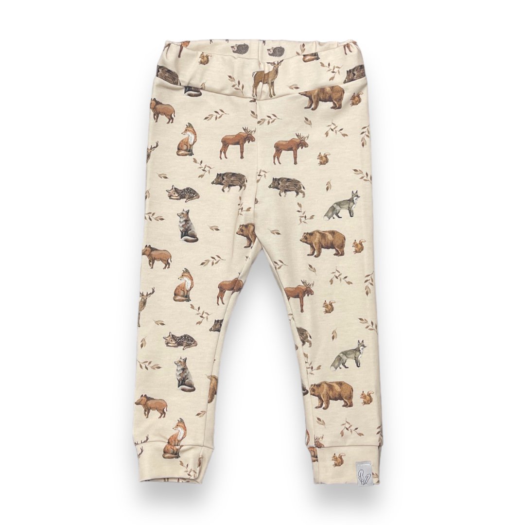 Wild forest animals pants