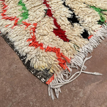 Pure wool Moroccan Berber rug 80 x 150 cm