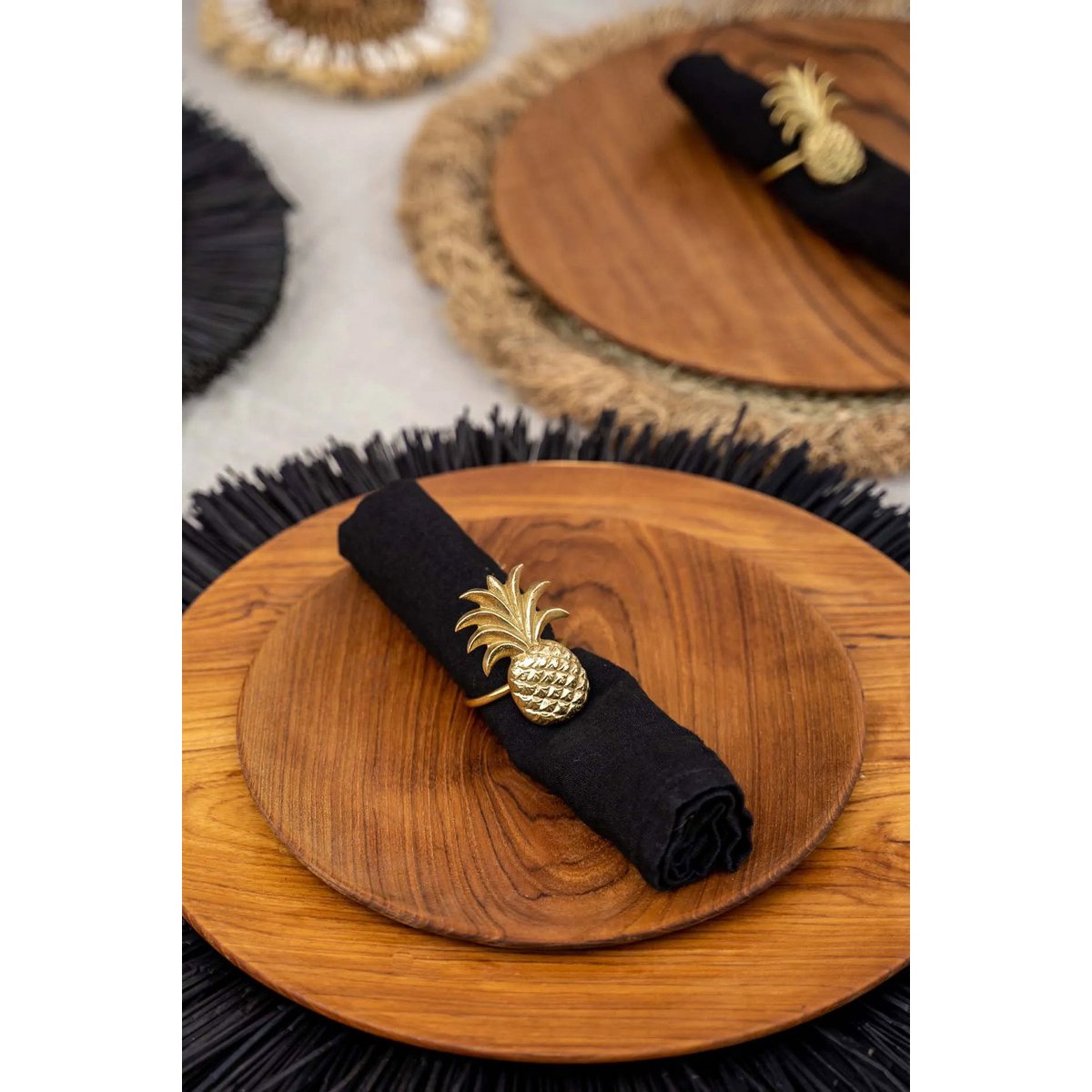 The Teak Root Round Plate - XL