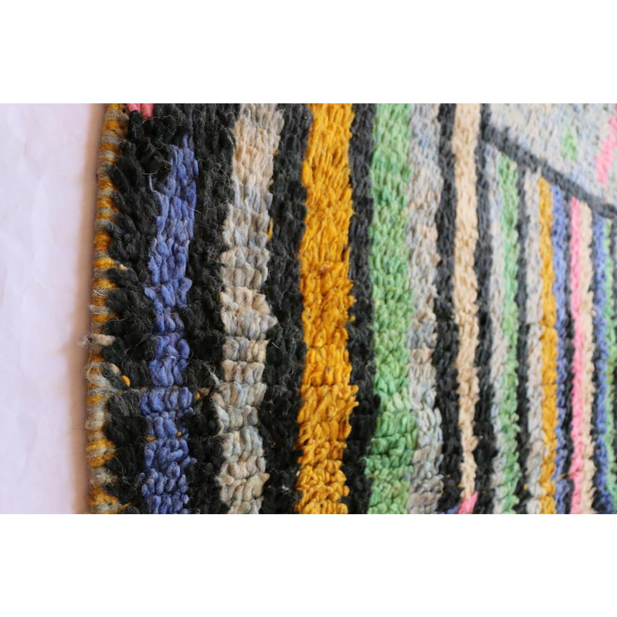 Colorful Berber rug by Boujad 202 x 307 cm