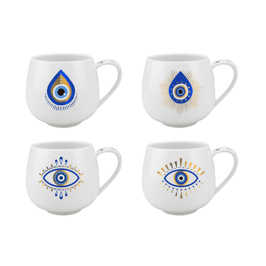 MUGS CHANCE - LOT DE 4