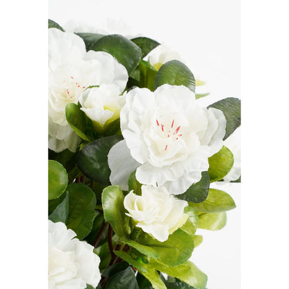 Artificial plant Azalea White