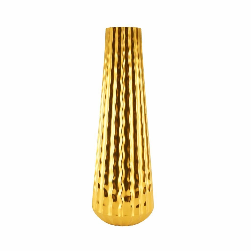 Brilliant golden vase 15.5x15.5x55.5cm