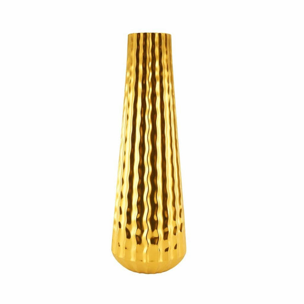 Brilliant golden vase 15.5x15.5x55.5cm