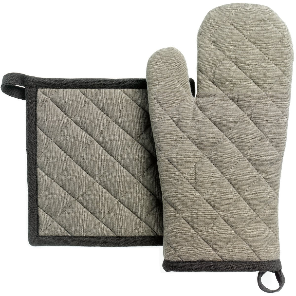 Grace Ombre recycled kitchen glove/potholder set 15 x 32
