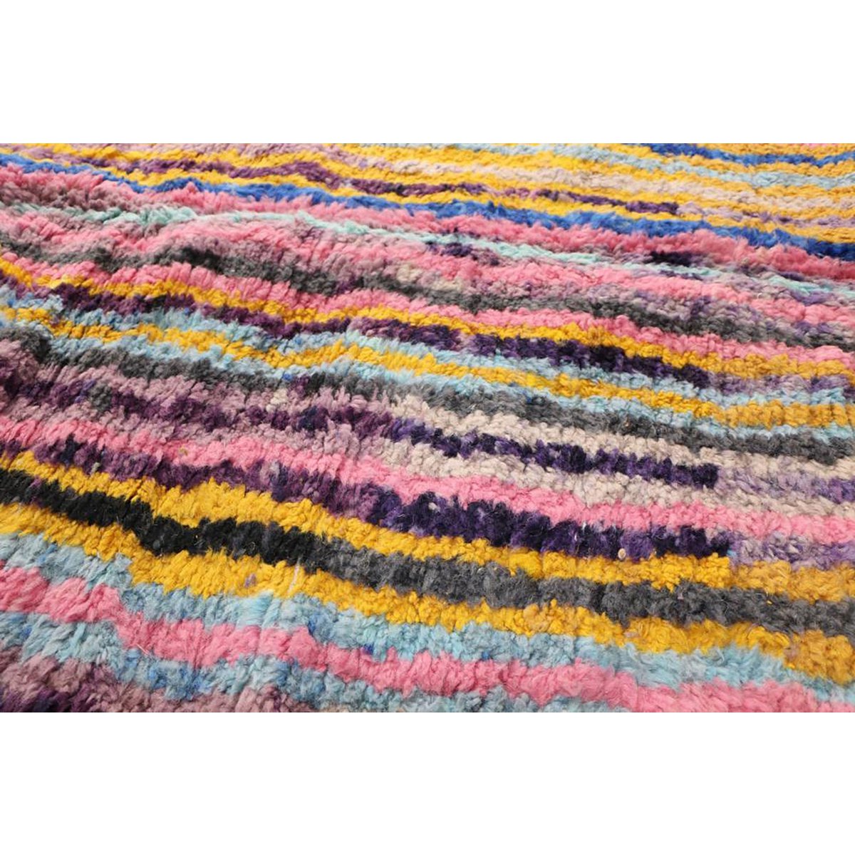 Pure wool Moroccan Berber rug 169 x 244 cm