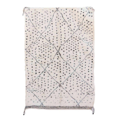 Pure wool Moroccan Berber rug 158 x 245 cm