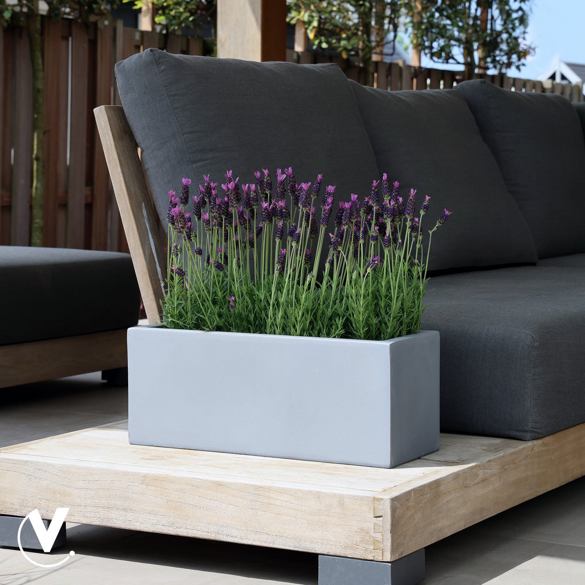 Planning box - Virginia Gray (set of 2 pieces)