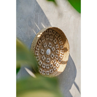 The Caribe Shell Plate - Natural White - M