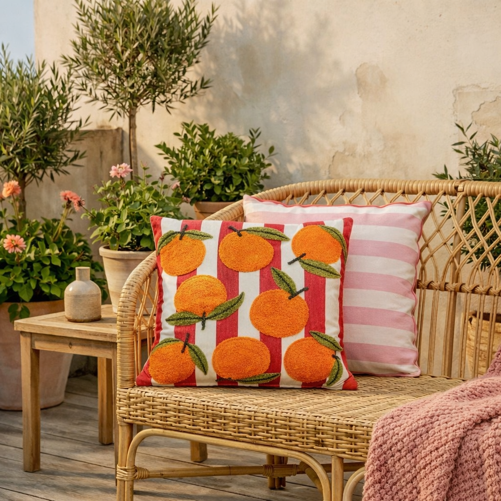Throw pillow Multi-coloured