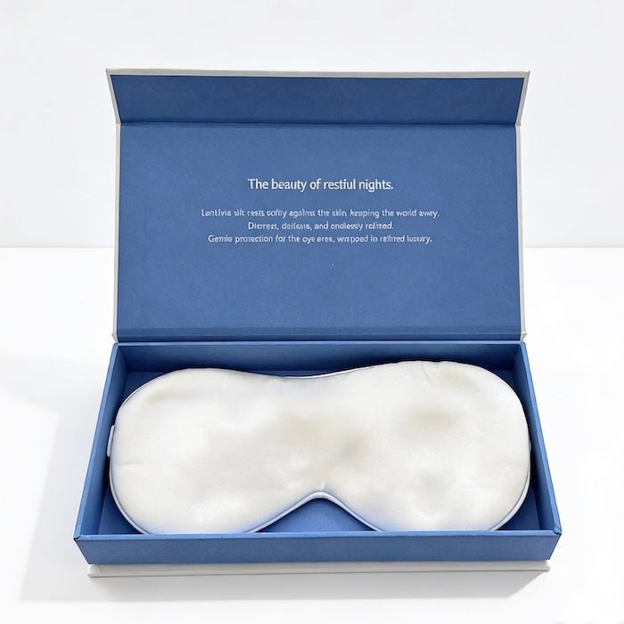 Oversized 22mm Mulberry Silk Sleep Mask - With Box