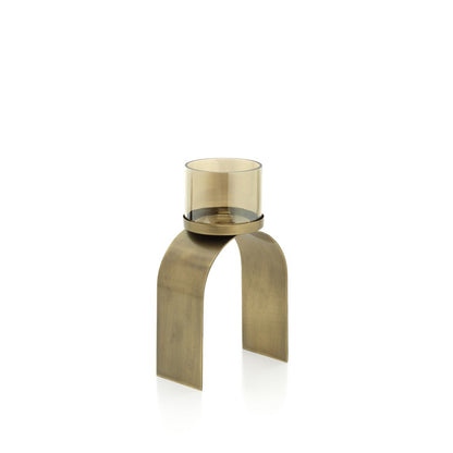 The Bow Glow T-light Holder - Gold - SET/2