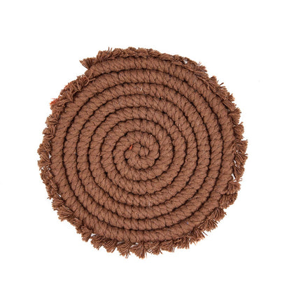 The Cotton Coaster - Dark Wallnut