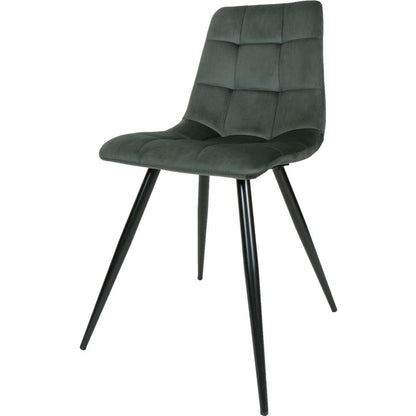 Dining room chair Galgary Army Green 21 – Vintage Velvet