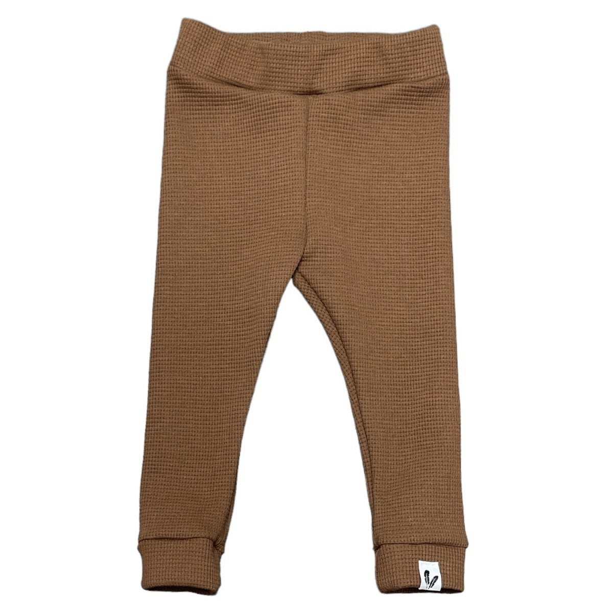 Pants waffle brown