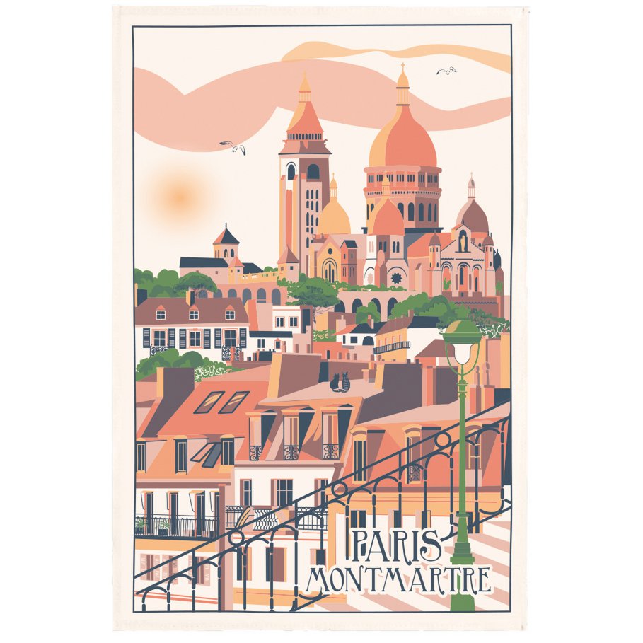 Torchon Village Montmartre Ecru 48 x 72