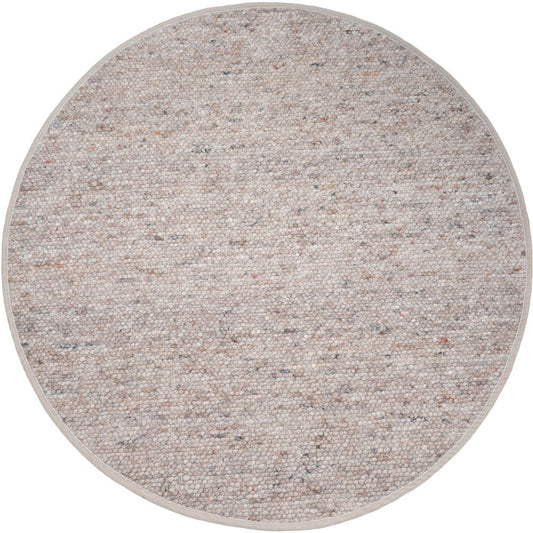 Rug Stone Dark Beige 417 – Round ø160 cm