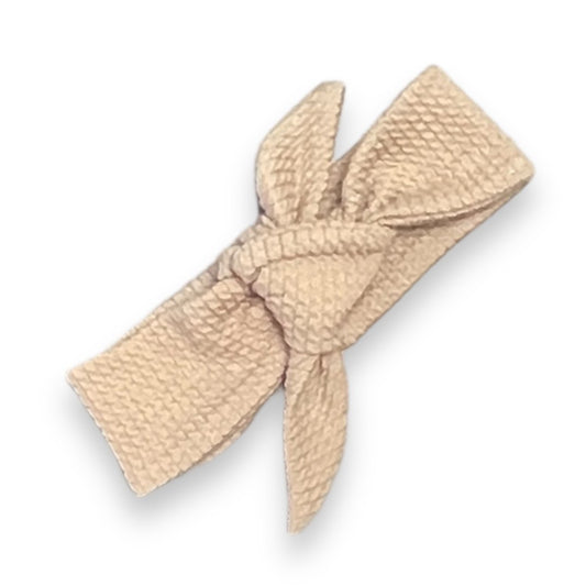 Knotted headband cable clay pink Copy