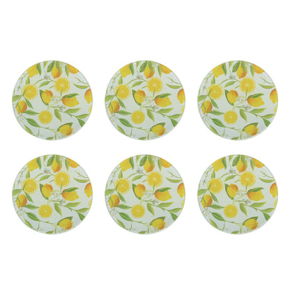 6 lemon glass set