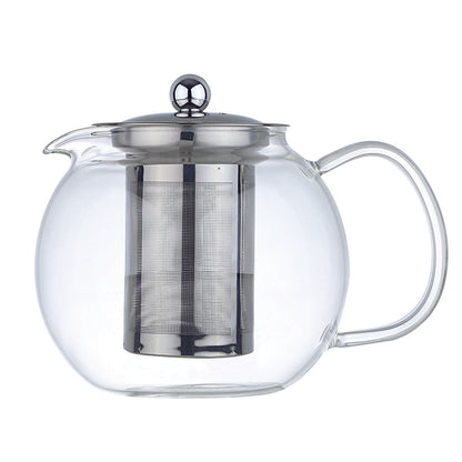 BALL TEAPOT 1L STAINLESS STEEL FILTER AND LID