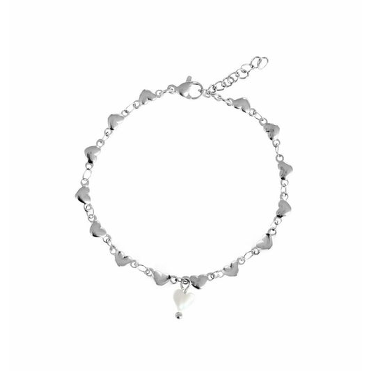 Hearts Bracelet - Silver