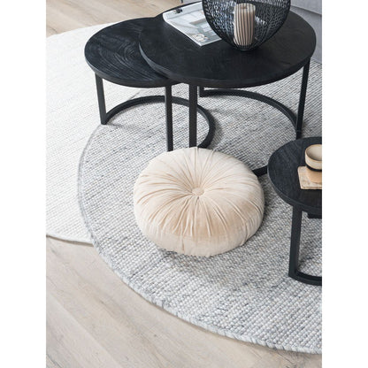 Rug Pebbel 815 - Round ø200 cm