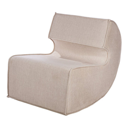 Nobra armchair, beige H.77 cm