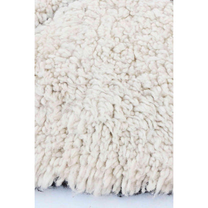 Pure wool Moroccan Berber rug 148 x 248 cm