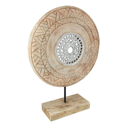 Sculpture round wheel H.46 cm