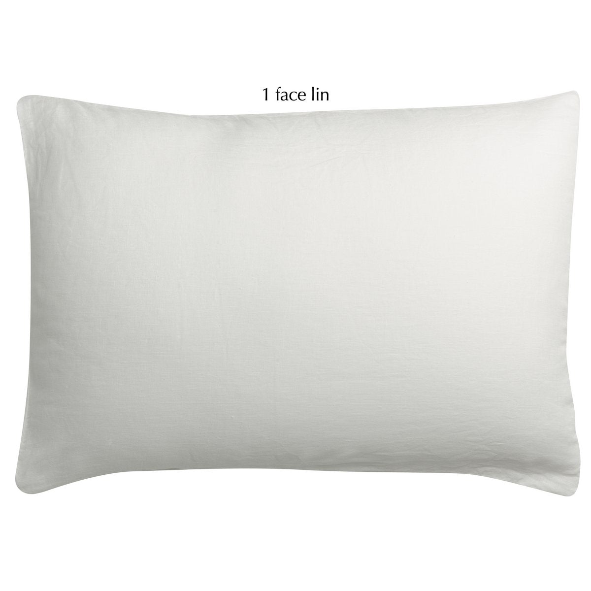 Taie d'oreiller Linco Blanc 50 x 75