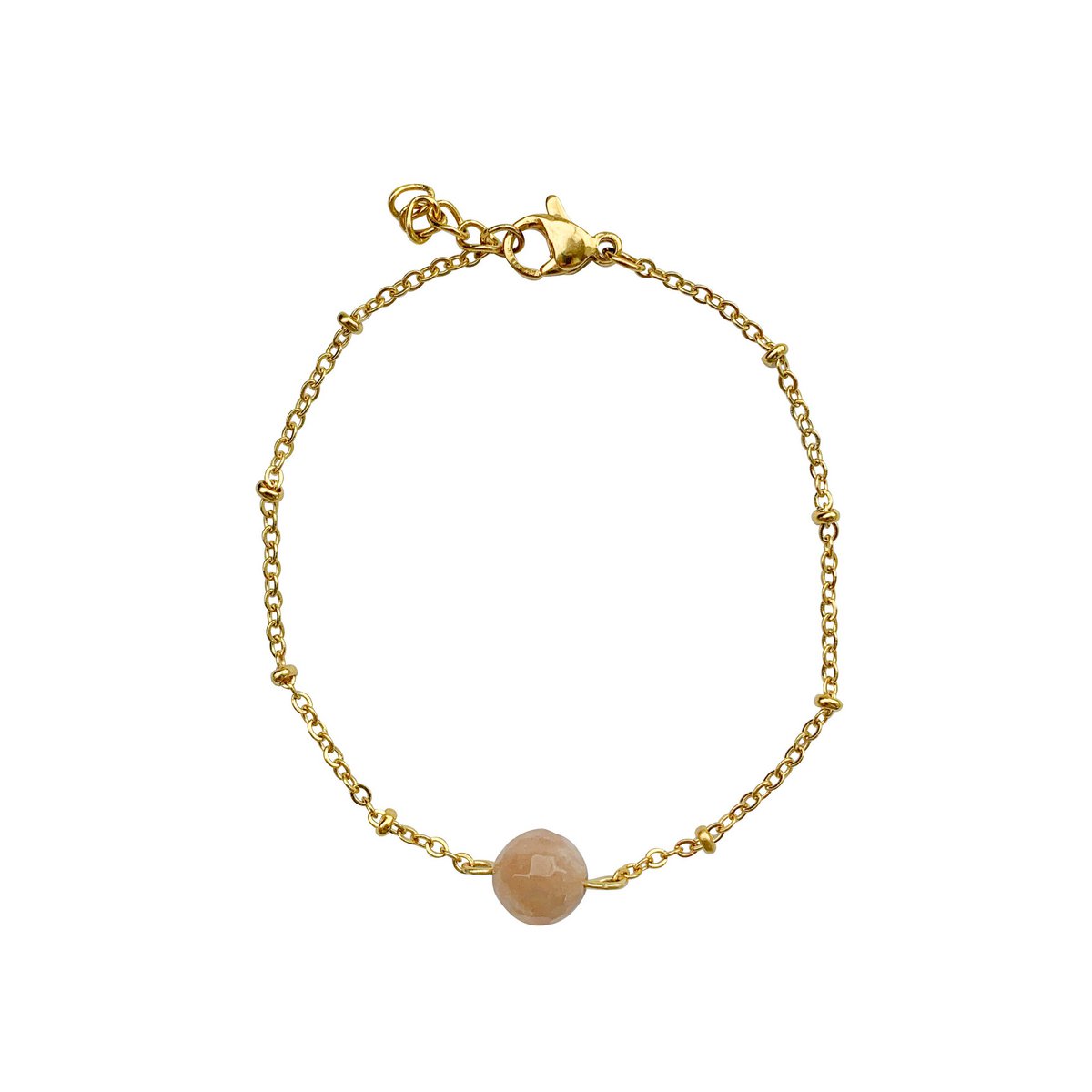 Armband Maansteen - Goud