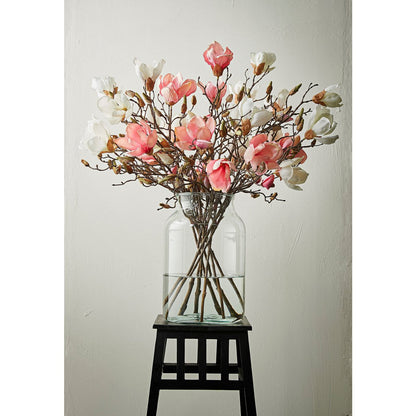 Artificial flower Magnolia Pink