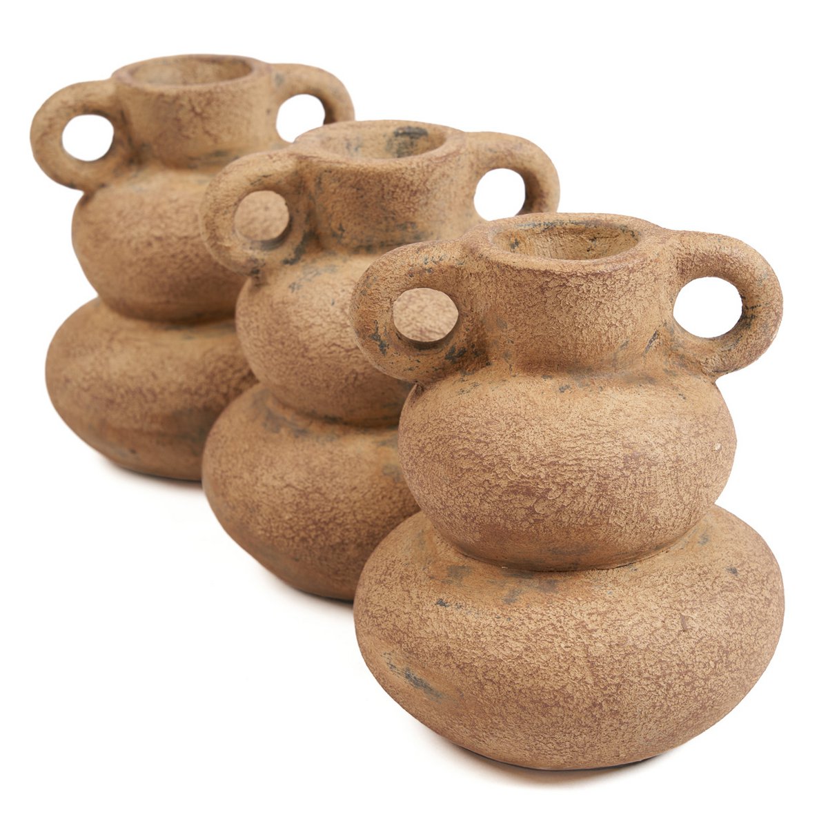 The Earthen Balance Vase - Sand - S