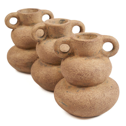 The Earthen Balance Vase - Sand - S
