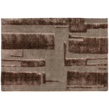 Recycled carpet Louka Noisette 160 x 230 x 2