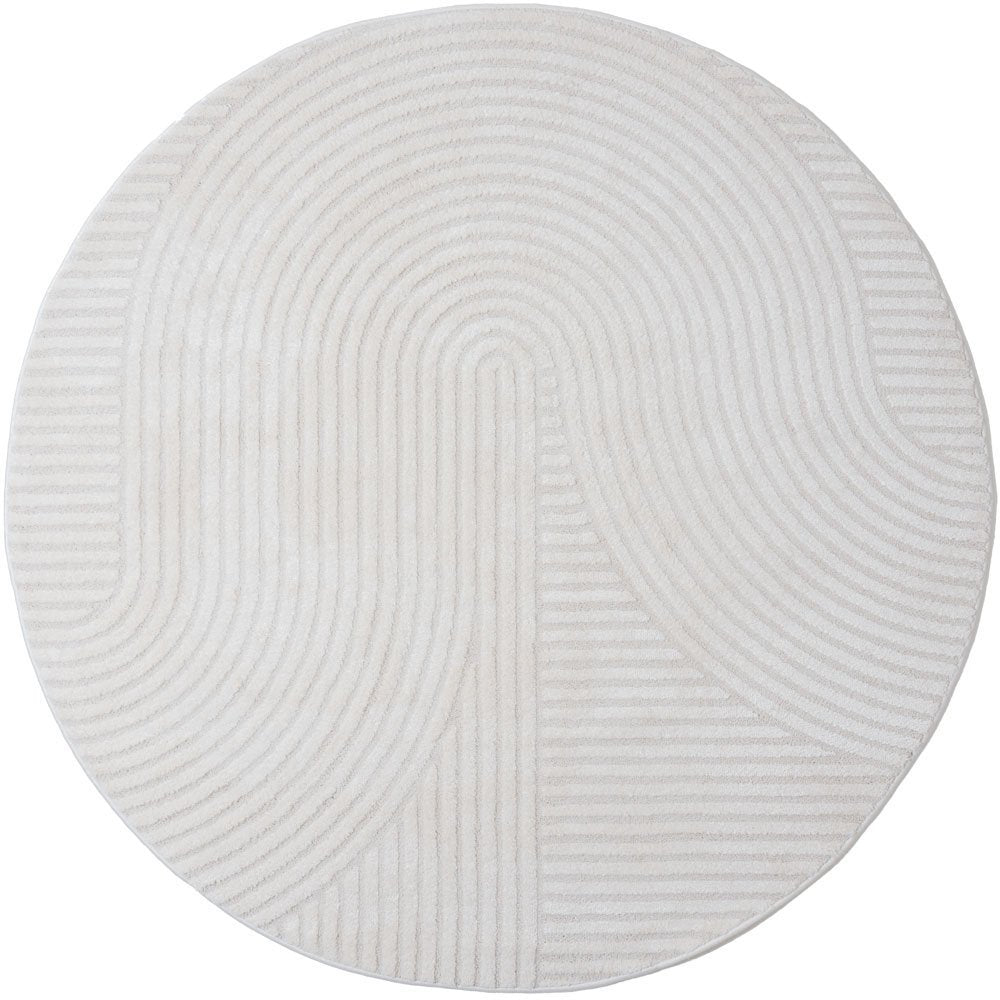 Rug Ella Cream Round ø160 cm