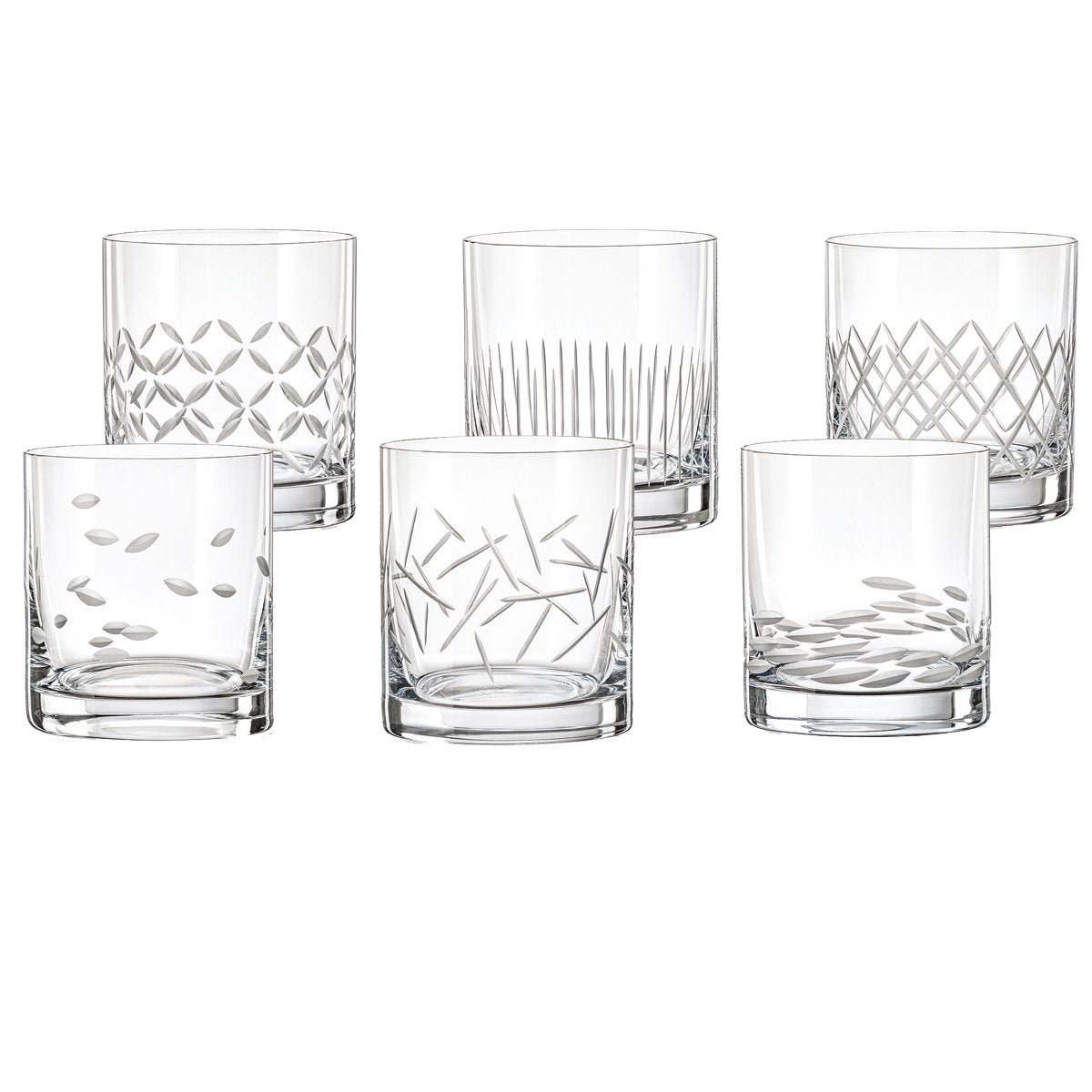 WHISKEY GLASS 280 ML MINSK - LOT OF 6