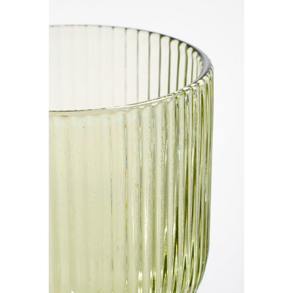 Wine glass set Merlot Light green