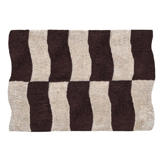 Badmat Bella Bruin – 60 x 90 cm